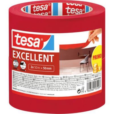 tesa EXCELLENT 56549 00000 00 Ruban de masquage 2 x 50 x 50 mm