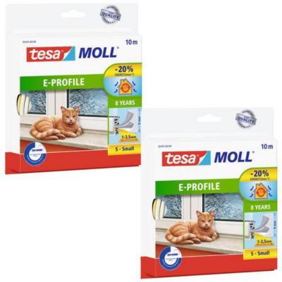 tesa E PROFIL 05445 00500 00 Joint en bande x 10 x 9 mm 2 pc