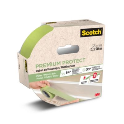 Ruban de Masquage premium Protect 2055 vert 36 mm x 50 m