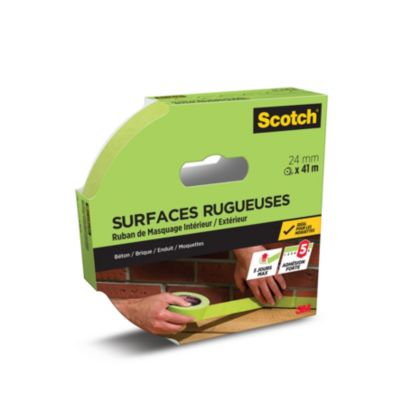 Ruban de Masquage pour Surfaces Rugueuses Scotch® 2060 Vert 24 mm x 41 m