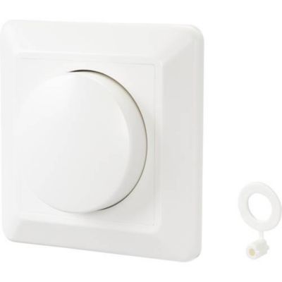 Variateur encastré Sygonix variateur rotatif compatible LED dimmable incandescence et halogène basse tension - vue 2