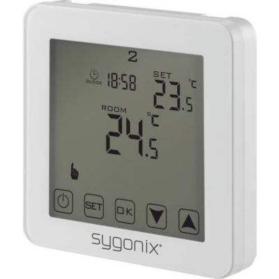 Sygonix Touch 2 thermostat d'ambiance encastré écran tactile programmation hebdomadaire 230 V