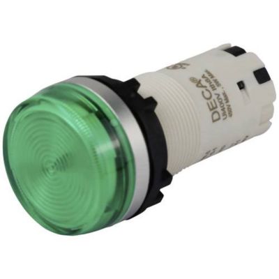 Voyant lumineux CP24P 3EQ4G 24 V DCAC montage 22 3 mm boîtier satiné
