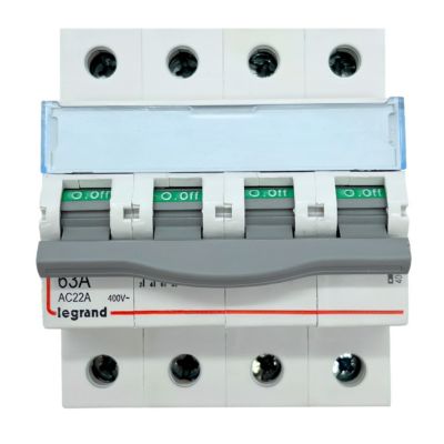 Inverseur de source manuel pour DX³ ou DX³-IS 2 pôles ou 2 modules LEGRAND 406314