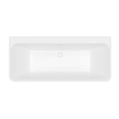Baignoire droite murale 180 x 80 VILLEROY ET BOCH Collaro vidage
