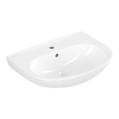 Villeroy & Boch O.novo Lavabo 60x46 cm avec trop plein trou pour robinetterie alpin 4A406001