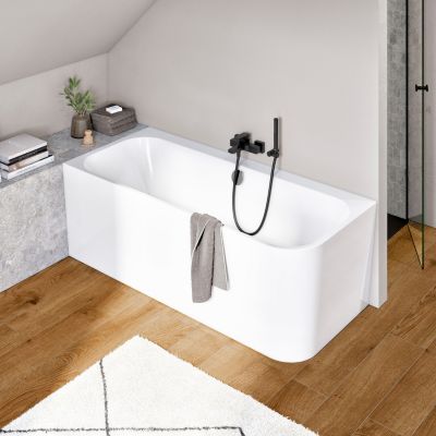 Baignoire murale Villeroy & Boch Architectura pour installation en angle à droite 1700 x 750 mm