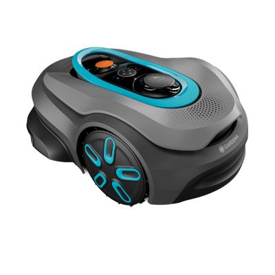 Robot tondeuse connecté sans fil périphérique Gardena Sileno Sense 600 18V 4Ah 600 m²