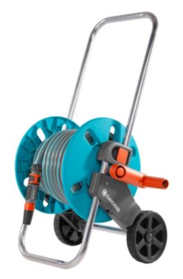 Dévidoir sur roues Gardena CleverRoll équipé avec tuyau d'arrosage 25m x 15mm