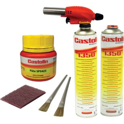 Kit de soudage chalumeau 1350 + SP5423 Castolin