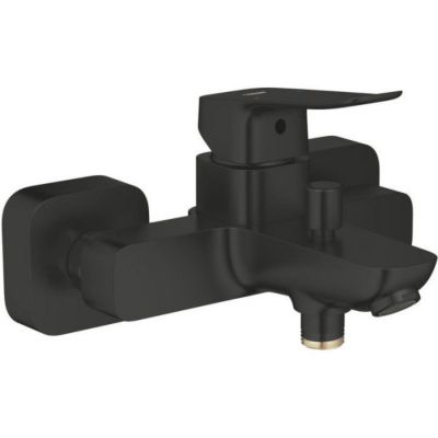 Mitigeur de bain / douche mural - GROHE DICE - Noir mat