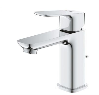 GROHE Cubeo Mitigeur monocommandé pour lavabo Size saillie 106mm vidage à tirette EcoMode 1017300000 Couleur: chrome