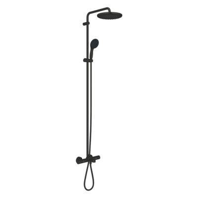 Colonne bain douche thermostatique GROHE Vitalio Start System Noir