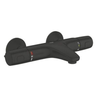 GROHE Precision Trend Mitigeur thermostatique Bain / Douche - Noir mat - 1022162432