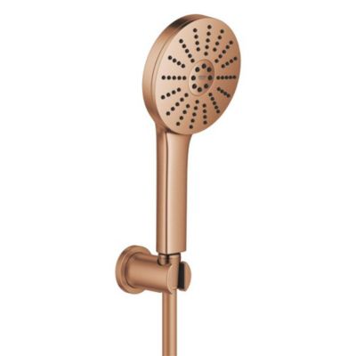 GROHE Ensemble douche 3 jets avec support mural Vitalio Joy+ 120 Warm Sunset brossé