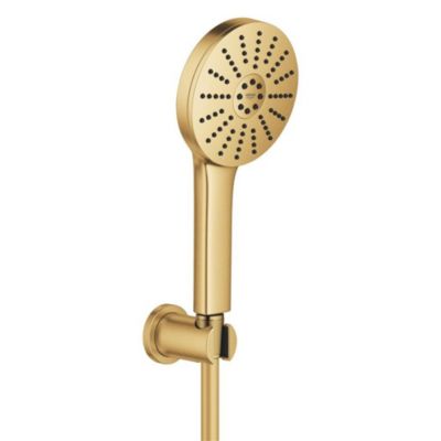 GROHE Ensemble douche 3 jets avec support mural Vitalio Joy+ 120 Cool Sunrise brossé