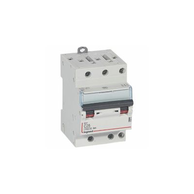 406894 Disjoncteur Triphasé 25a - 3p Courbe C - 4,5/6ka - à Vis - Legrand Dx3