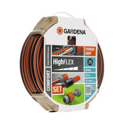 Tuyau ?15 mm L.20 m High Flex + accessoires