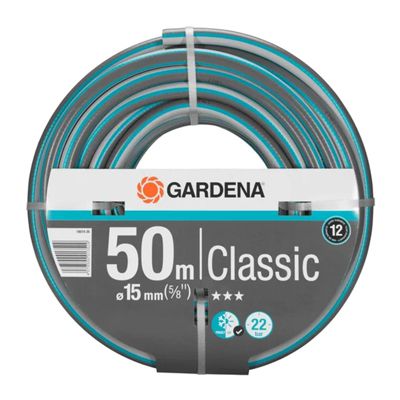 GARDENA Tuyau d'arrosage Classic – Longueur 50m – Ø15mm –Haute résistance à la pression: 22 bar maximum – Garantie - vue 4