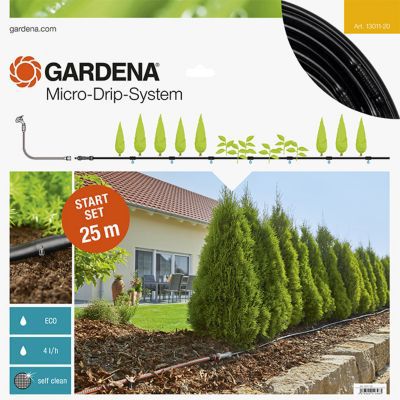 Tuyau à  goutteurs incorporés de surface GARDENA  25 m
