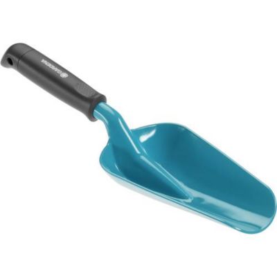 Transplantoir GARDENA 8953-20 - grand transplantoir en acier, largeur de travail 12 cm, manche ergonomique, garantie 25 ans