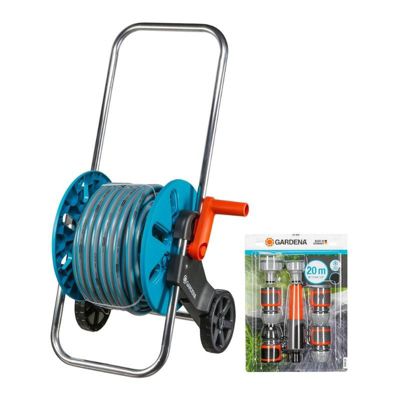 Dévidoir Gardena Cleverroll 18502-20 - Équipé Non Monté - 20m