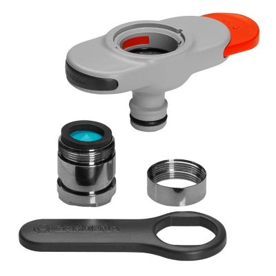 Adaptateur de robinet d'intérieur GARDENA Raccordement filetage mâle M22 ou femelle M24 Garantie - vue 2