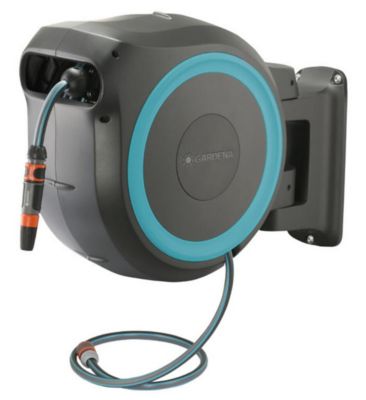 Dévidoir mural automatique Gardena RollUp XL équipé 35m