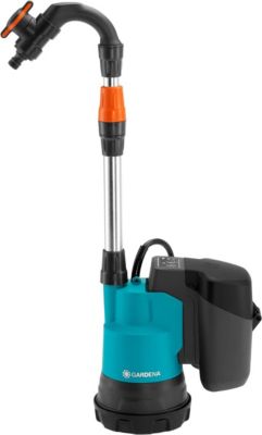 Pompe pour collecteur d'eau de pluie sans fil 2000 /h 18V POWER FOR ALL Kit avec batterie 2 5 Ah et chargeur 14602