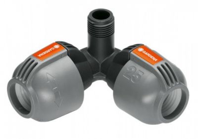 Raccord d'angle d'arrosage enterré 25 mm mâle 34 - vue 6
