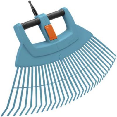Balai à gazon 2 en 1 Combisystem® GARDENA Plastique renforcé 77cm 32 dents Garantie - vue 4