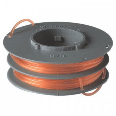 Bobine de fil de coupe Gardena : bobine de fil remplaçable pour coupe bordures et tondeuses turbo et coupe herbe 5372 20