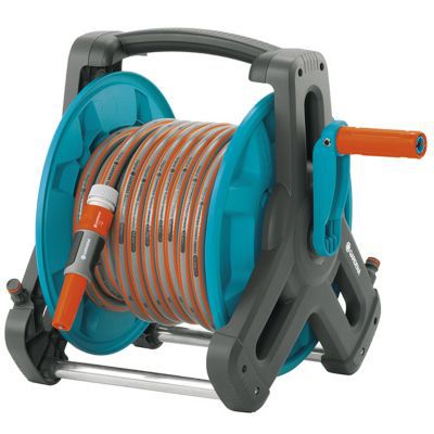 Dévidoir portable et mural Classic équipé avec tuyau d'arrosage 20m