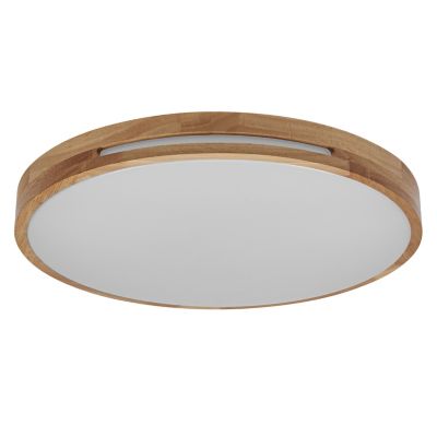 OSRAM AppliquePlafonnier ORBIS Woodburry 390mm bois