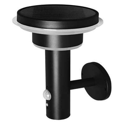 Applique solaire extérieure ENDURA Style Solar Wall Sensor Double Circle capteur de mouvement et capteur de lumière