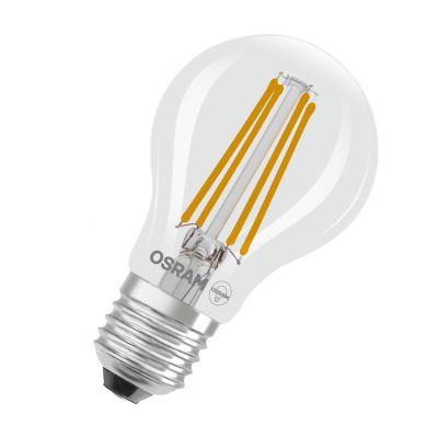 OSRAM LED CLASSIC A ENERGY EFFICIENCY A DIM in A Form LED Lampe Glas klar 1055 lm 2700 K Dimmbar