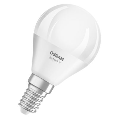 OSRAM SMART+ MATTER Classic shapes Tunable in P Form LED Lampe Matt 470 lm von 2700 bis 6500 K Matter
