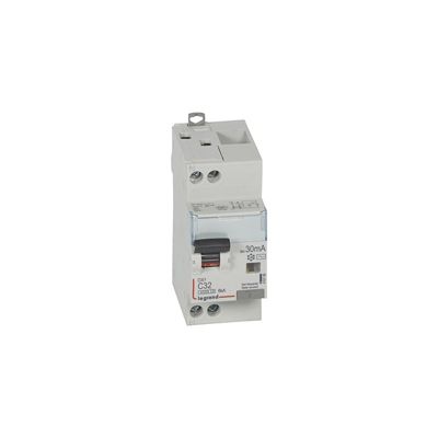 Disjoncteur Différentiel Legrand DX³ 6A Type AC 300mA Courbe C – 1P+N Protection Fiable Installation Électrique