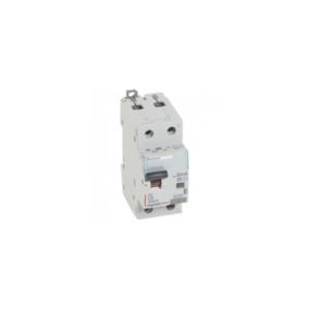410999 Disjoncteur Différentiel 6a - 30ma - Type Ac - 1p+n - 2 Modules - Neutre à Droite - Auxiliarisable - Legrand
