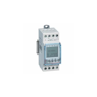 412630 Legrand Interrupteur Horaire Programmation Annuelle - Digital - 16a - 230v - 2 Sorties - Réserve De Marche