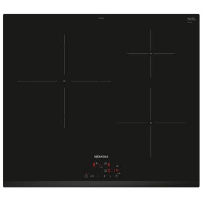 Table Induction Siemens EU63KBJB5E – 3 Foyers, 4600 W, PowerBoost