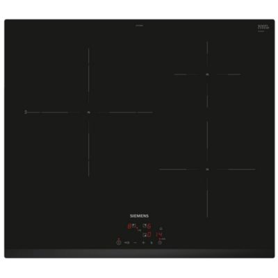 Plaque À Induction SIEMENS EH631BJB6E – 3 Foyers 7400W Noir - vue 6