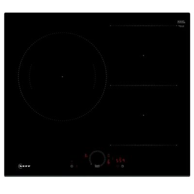 Table de cuisson induction 60cm 3 feux 7400w noir Neff T56FHL1L0