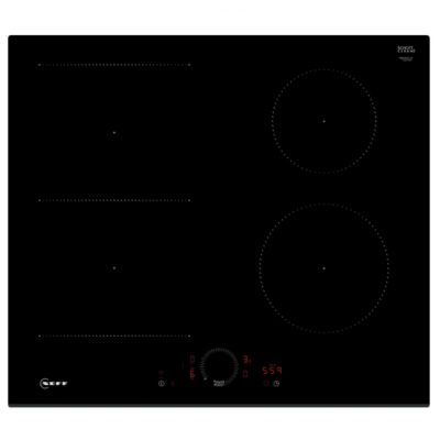 Table de cuisson induction 60cm 4 feux 6900w noir Neff T56FHS1L0