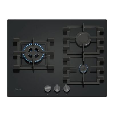 Table de cuisson gaz 60cm 3 feux 7300w Neff T26NKC4S0 n50