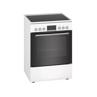 Bosch Cuisinière Dessus Vitrocéramique Hkr39c220 Blanc - vue 5