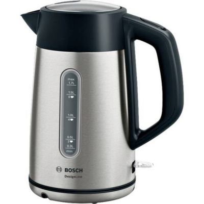 Bosch Bouilloire électrique TWK4P440 1,7 L 2400 W Noir Acier inoxydable Gris - vue 4