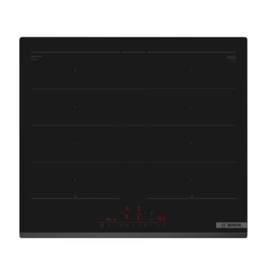 Table de cuisson induction 60cm 4 feux 7400w noir Bosch PXY63KHC1E
