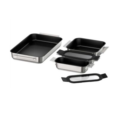 Batterie de cuisine 4 pièces acier inoxydable Bosch HEZ9FF040