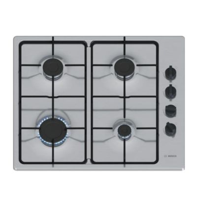 Plaque Gaz Bosch PBP6B5K80 – 4 Foyers, Inox, Allumage Électrique - vue 7